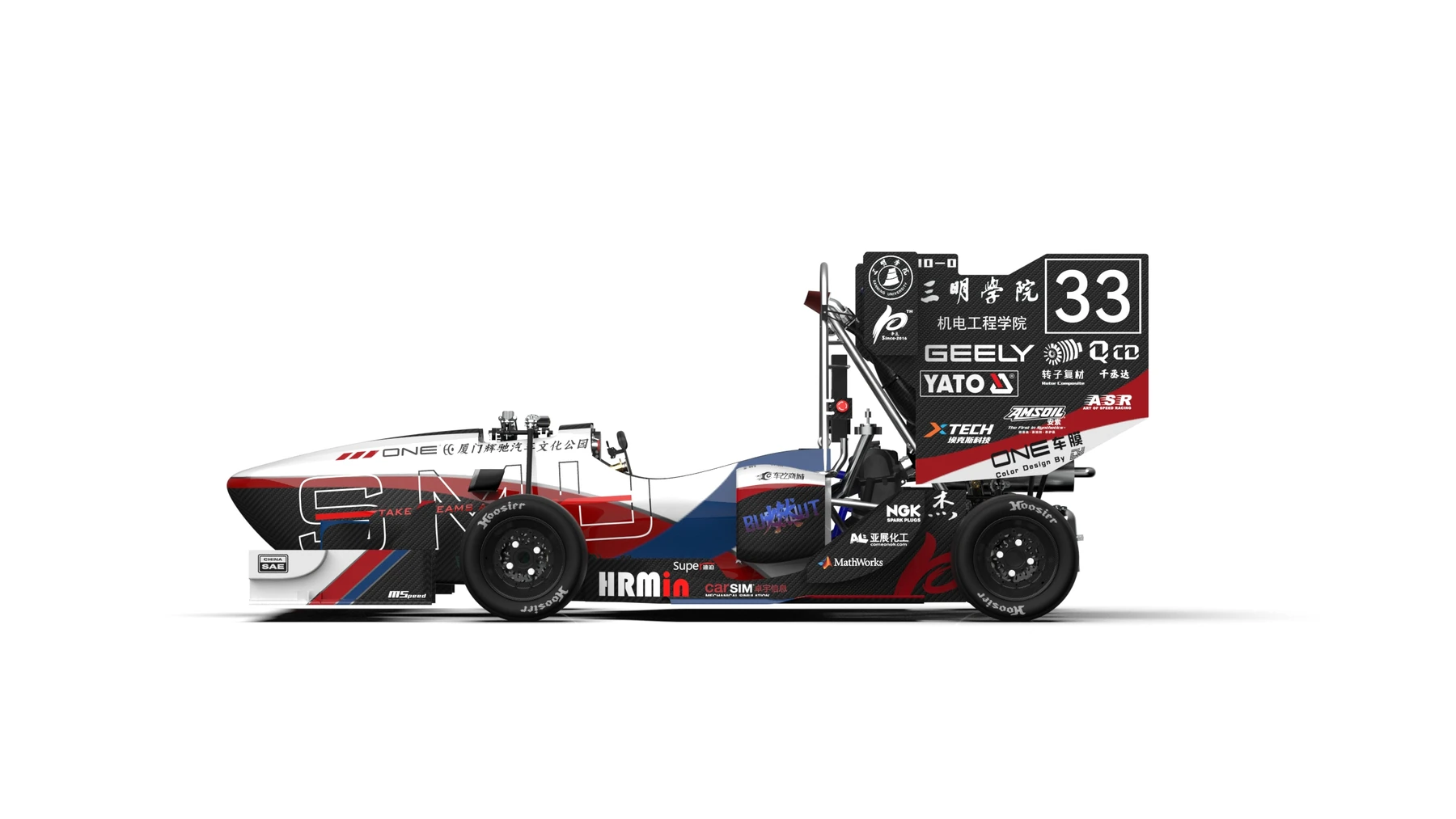 2026赛季梦速赛车侧面